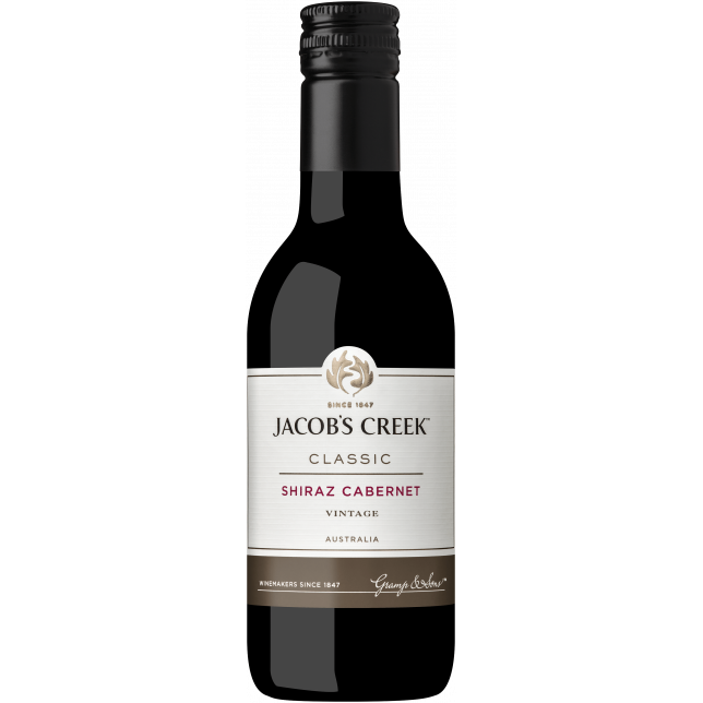 Jacob’s Creek Shiraz Cabernet 13,9% 18,75 cl.