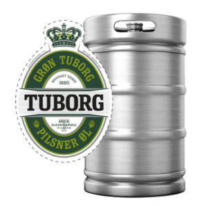 Tuborg Grøn Pilsner 4,6% 25 L. (fustage)