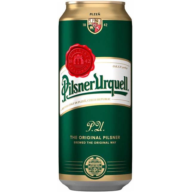 Pilsner Urquell 4,4% 50 cl. (dåse)