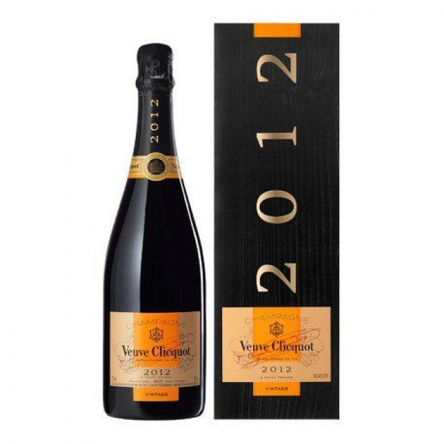Veuve Clicquot Vintage Blanc 2012 Brut Champagne 12% 75 cl. (Gaveæske)