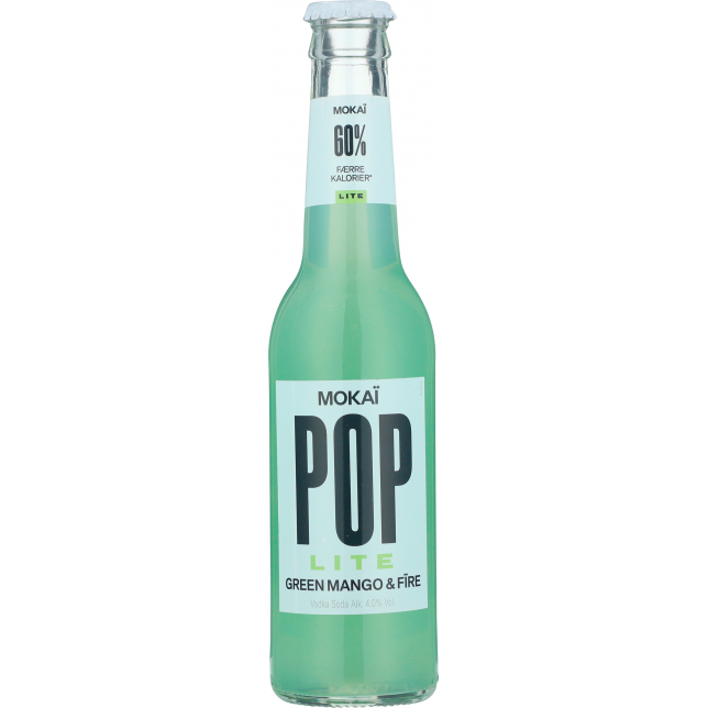 Mokai Pop Green 4% 24x27,5 cl. (flaske)