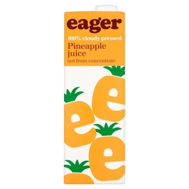 Eager Pineapple Juice 8x100 cl.