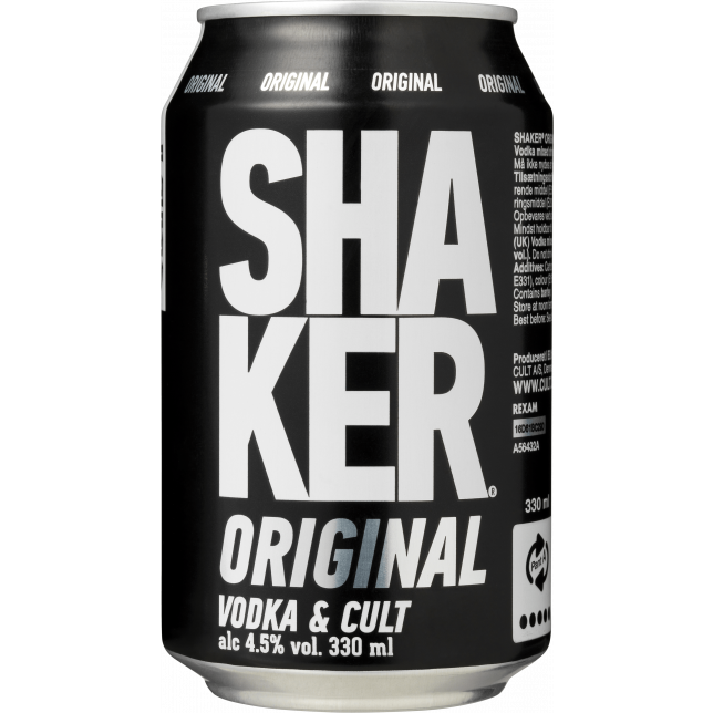 CULT Shaker Original 4,5% 24x33 cl. (dåse)