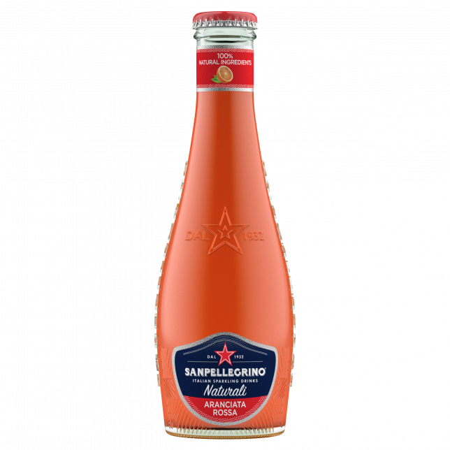 San Pellegrino Aranciata Rossa ØKO 24x20 cl. (flaske)