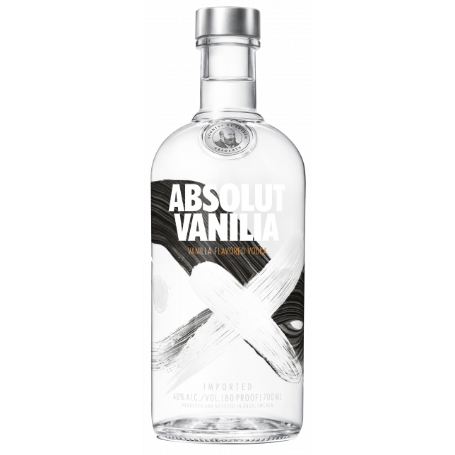 Absolut Vanilje Vodka 38% 70 cl.
