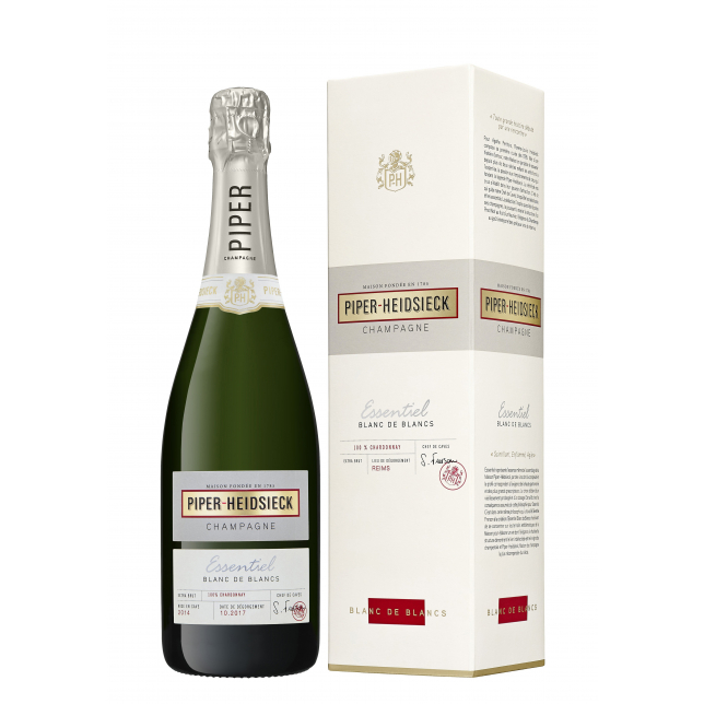 Piper Heidsieck Essentiel Blanc de Blancs Champagne 12% 75 cl. (Gaveæske)