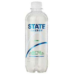 STATE Energy Sparkling Kiwi 40 cl. (PET-flaske)