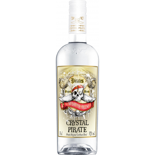 Crystal Pirates Lys Rom 37.5% 70 cl.