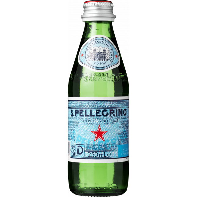 San Pellegrino Sparkling 24x25 cl. (flaske)