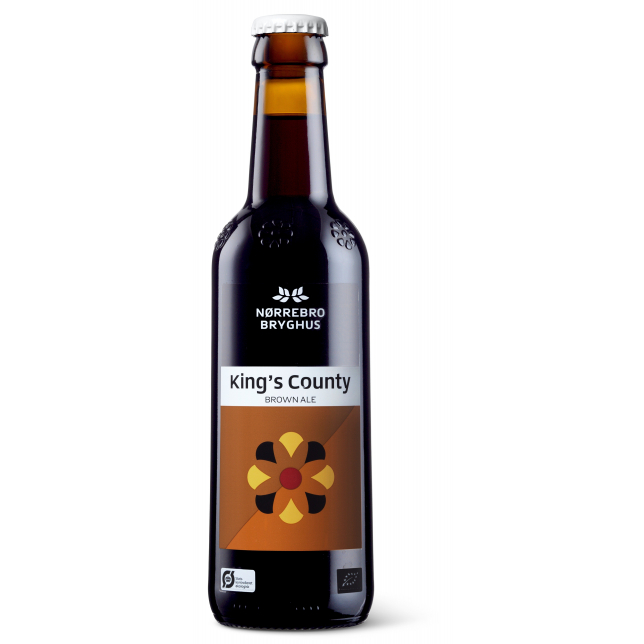 Nørrebro Bryghus Kings County Brown Ale ØKO 5,5% 33 cl. (flaske)