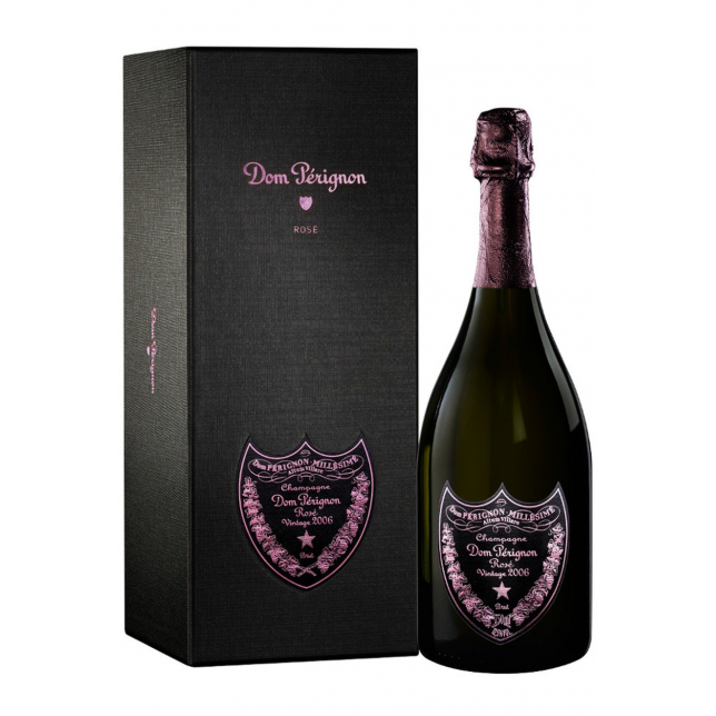 Dom Pérignon Rosé 2006 Brut Champagne 12,5% 75 cl. (Gaveæske)