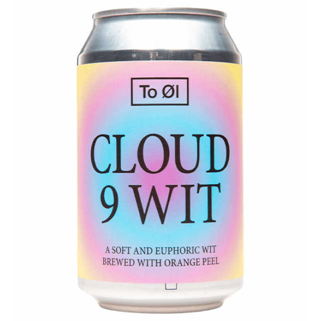 To Øl Cloud 9 Wit Hvedeøl 4,6% 33 cl. (dåse)