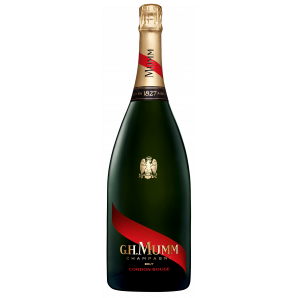 G.H. Mumm Cordon Rouge Brut Champagne 12% 150 cl. (Magnum)