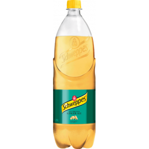 Schweppes Ginger Ale 8x125 cl. (PET-flaske)