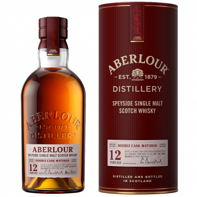 Aberlour 12 års Speyside Single Malt Scotch Whisky 40% 70 cl. (Gaveæske)