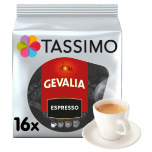 Tassimo Gevalia Espresso 16 stk. (kapsler)