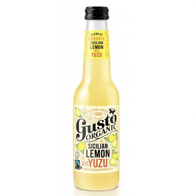 Gusto Organic Sicilian Lemon Yuzu ØKO 27,5 cl. (flaske)