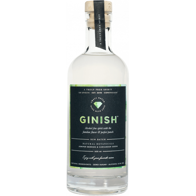 GinISH Alkoholfri Gin 0% 50 cl. (flaske)