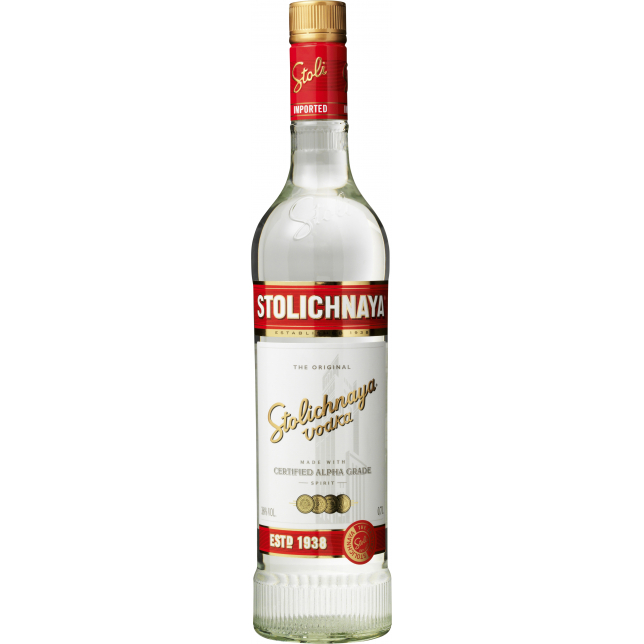Stolichnaya Premium Vodka 40% 3 L.