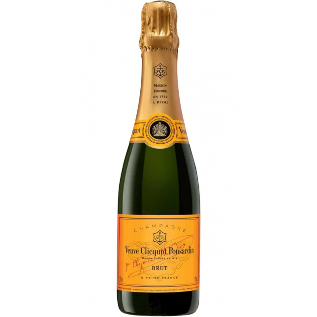 Veuve Clicquot Brut Champagne 12% 37,5 cl.