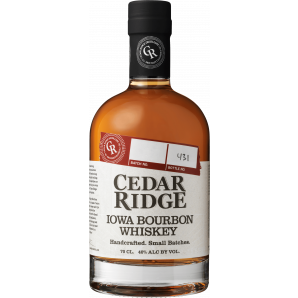 Cedar Ridge Iowa Bourbon Whiskey 40% 70 cl.