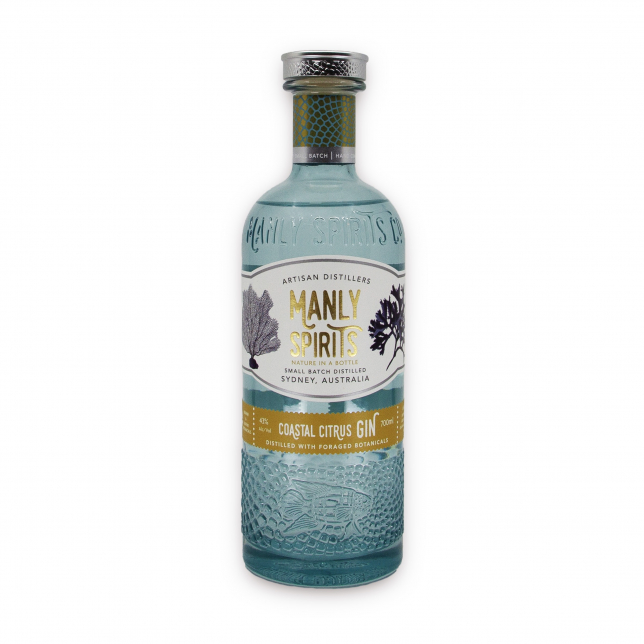 Manly Spirits Coastal Citrus Gin 43% 70 cl.