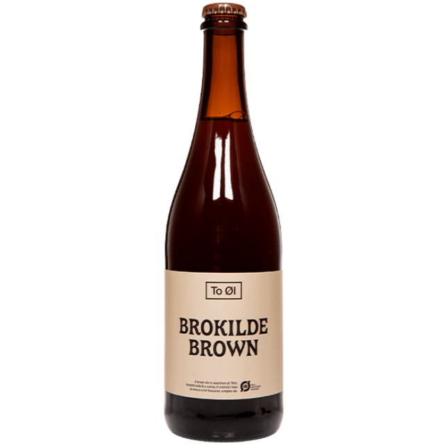 To Øl Brokilde Brown Ale 6,5% 37,5 cl. (flaske)