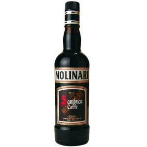 Molinari Caffe Sambuca Likør 40% 100 cl.