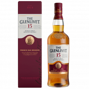 The Glenlivet The French Oak Reserve 15 års Single Malt Scotch Whisky 40% 70 cl. (Gaveæske)
