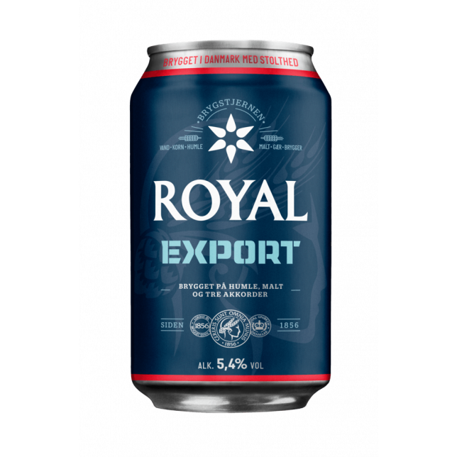 Royal Export 5,4% 24x33 cl. (dåse)