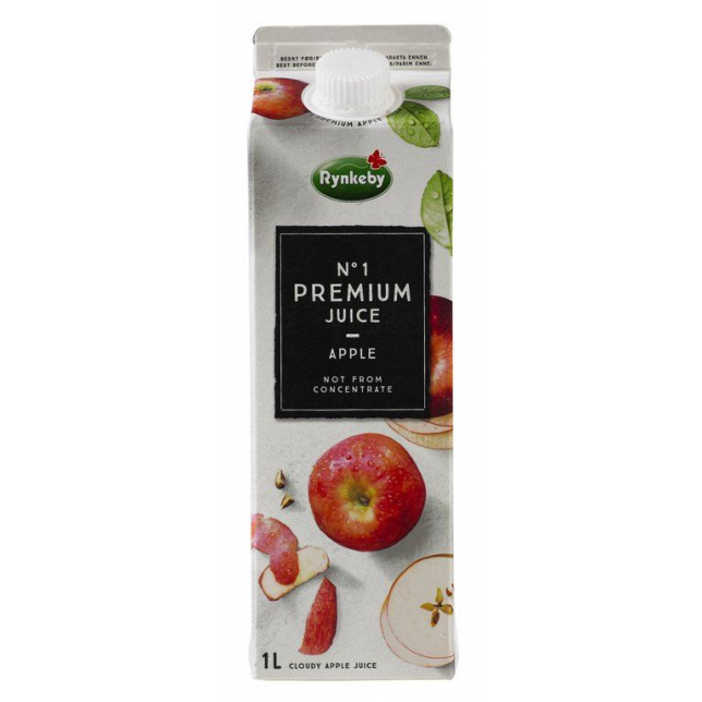 Rynkeby Premium Apple Juice NFC 12x100 cl.