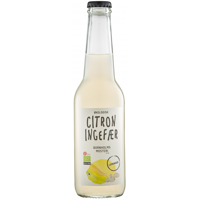 Bornholms Mosteri Citron og Ingefær Lemonade ØKO 20x27,5 cl. (flaske)