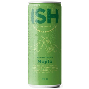 ISH Mojito Alkoholfri Premixed-Cocktail 0,5% 25 cl. (dåse)
