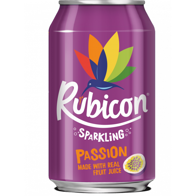Rubicon Sparkling Passion 33 cl. (dåse)