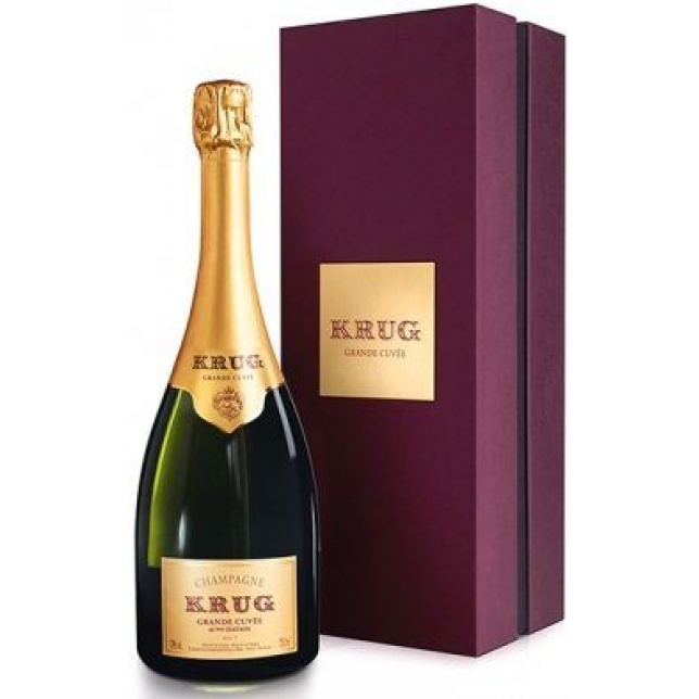 Krug Grande Cuvée Edt. 168 Brut Champagne 12% 75 cl. (Gaveæske)