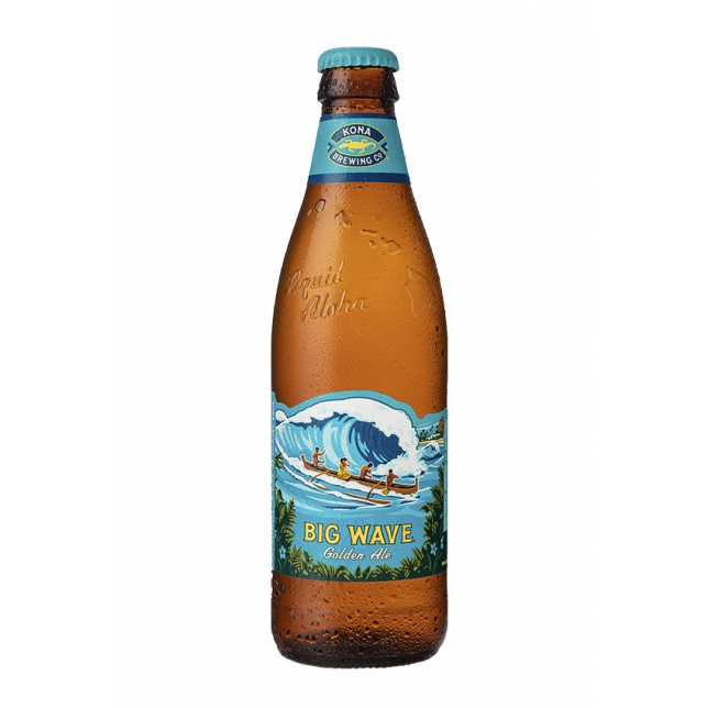 Kona Big Wave Golden Ale 4,4% 35,5 cl. (flaske)