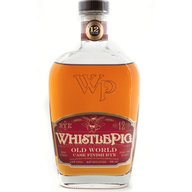 Whistle Pig 12 års Old World Straight Rye Whisky 43% 70 cl.