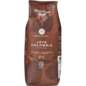 Peter Larsen Kaffe Java Colombia 450 gr. (hele bønner)