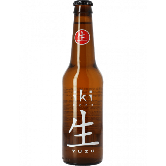 IKI Yuzu Beer ØKO 4,5% 33 cl. (flaske)