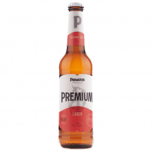 Primator Premium Lager 5% 50 cl. (flaske)