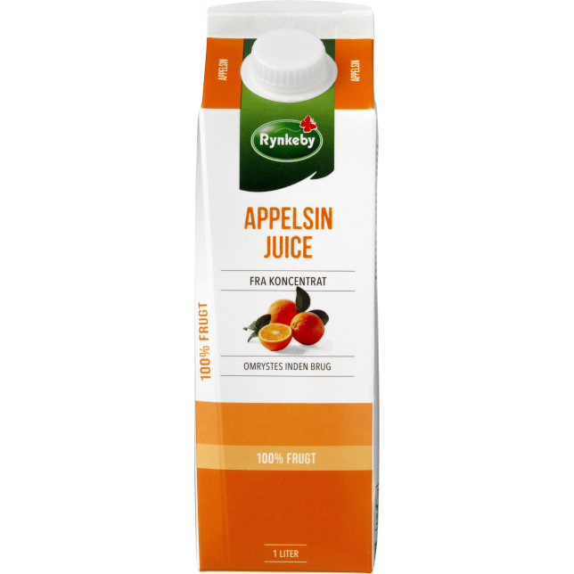 Rynkeby Professionel Appelsin Juice 12x100 cl.