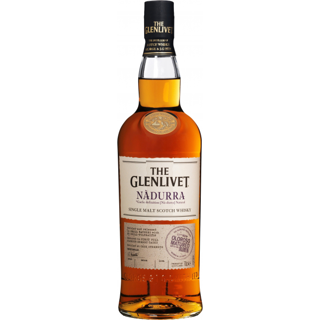 The Glenlivet Nadurra Oloroso Single Malt Scotch Whisky 61,3% 70 cl. (Gaveæske)
