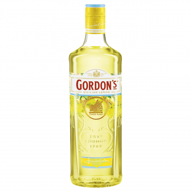 Gordon's Sicilian Lemon Gin 37,5% 70 cl.