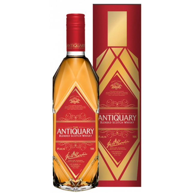 Antiquary Blended Scotch Whisky 40% 70 cl. (Gaveæske)