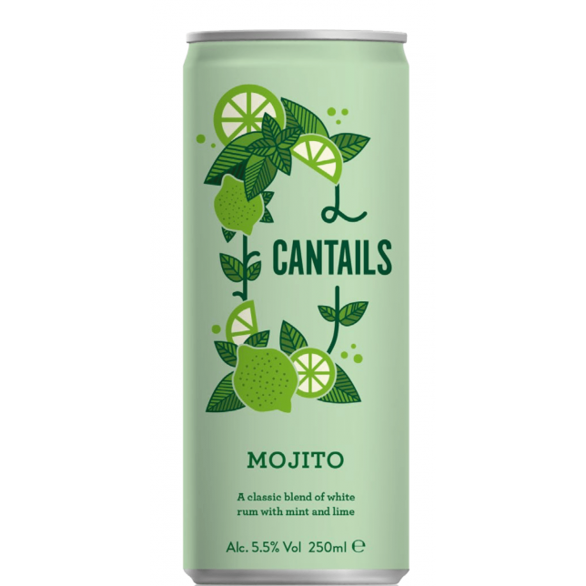 Cantails Mojito 5,5% 12x25 cl. (dåse)