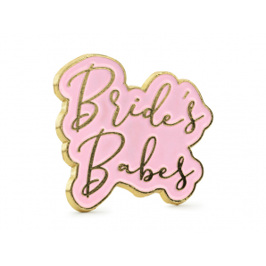 Pink & Guld “Bride’s Babes” Emaljestift 1 stk.