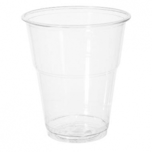 Plastglas Bionedbrydelige 30 cl. 50 stk.