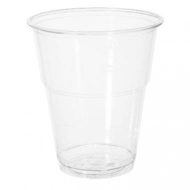 Plastglas Bionedbrydelige 30 cl. 50 stk.