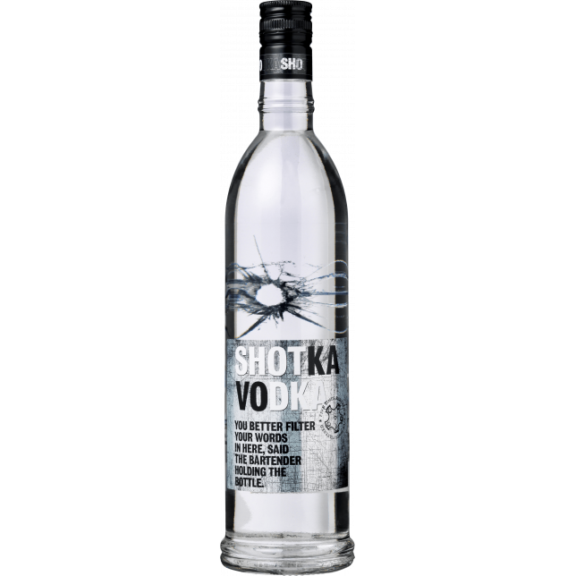 Shotka Vodka 37,5% 70 cl.