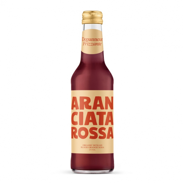 Frizzante Aranciata Rossa Organic Soda 27,5 cl. (flaske)